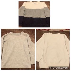 Boys size 5 light sweaters (set of 3)